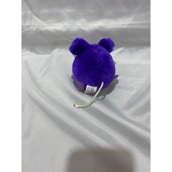 Nanco Plush Stuffed Mouse Purple Miniature 3 Inch X 2 Inch - Picture 4 of 6